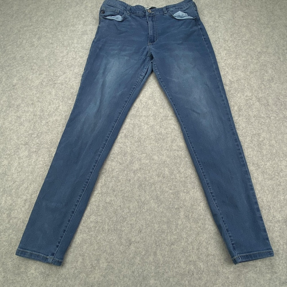 KanCan Jeans Juniors 13/30 Blue Medium Wash Skinny Stretch Denim KC9142SQM